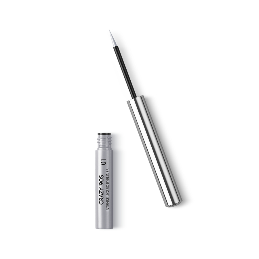 CRAZY '90S INTENSE LIQUID EYELERIN 01 Hypnoottiset juonteet