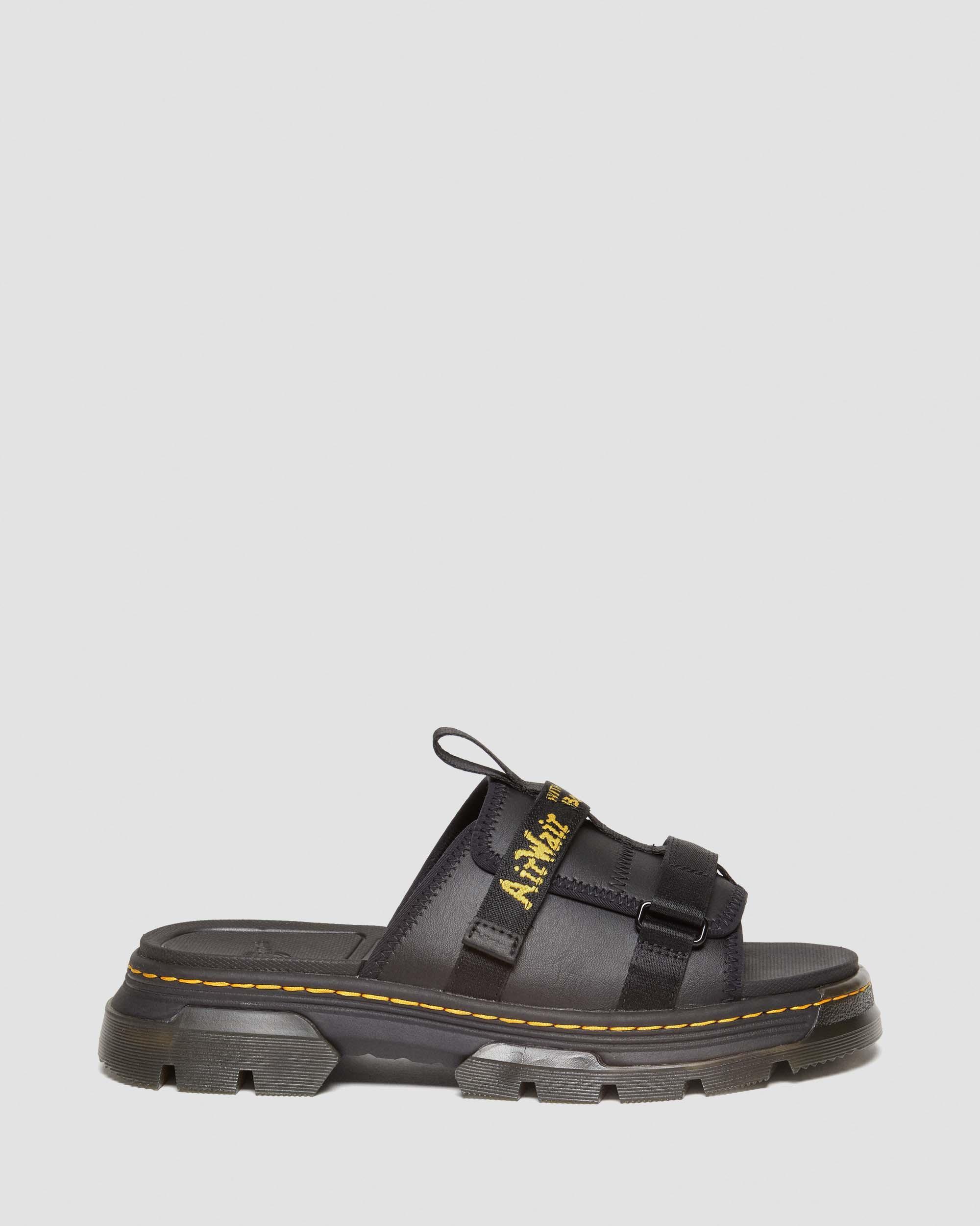 Ayce Leder & Webbing Sandalen