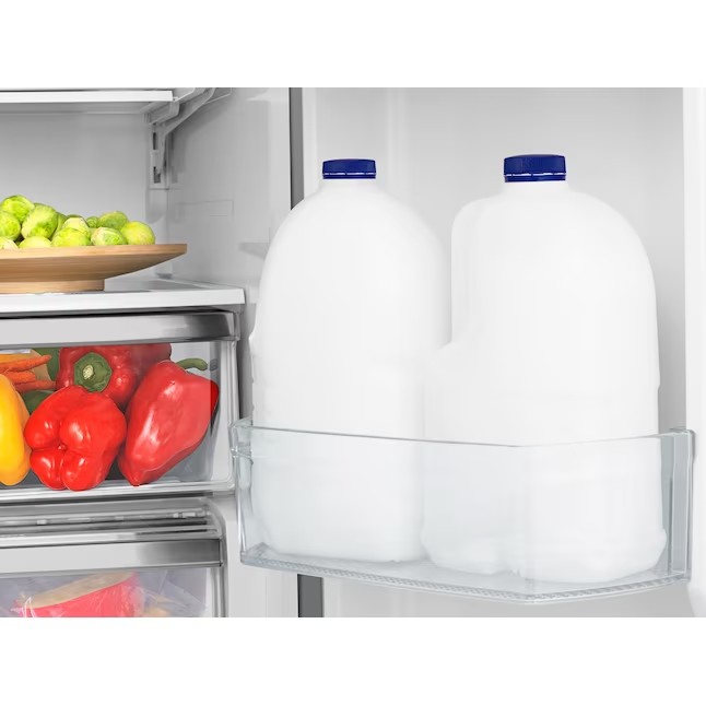 Hisense koelkast met Franse deuren en ijsmaker (vingerafdrukbestendig roestvrij staal) van 760 liter