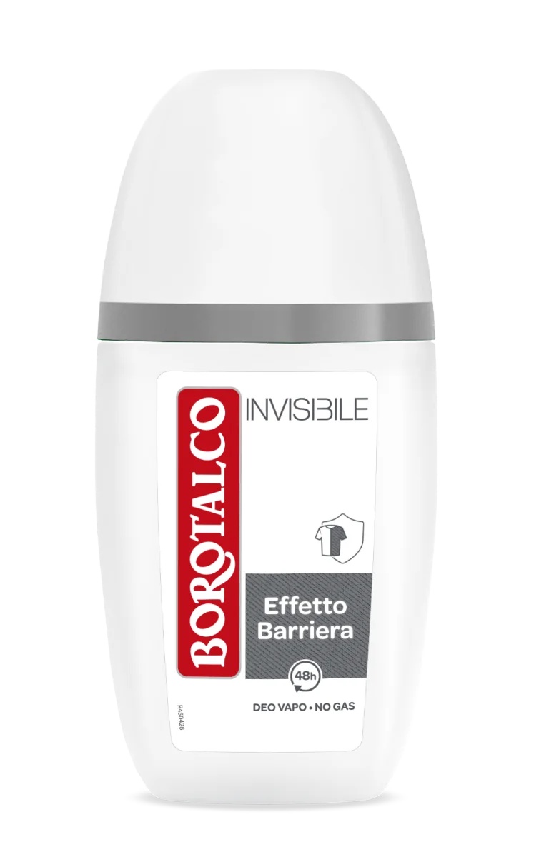BOROTALCO Déodorant spray Borotalco Gris Invisible 75 ml, sans gaz, 48 h