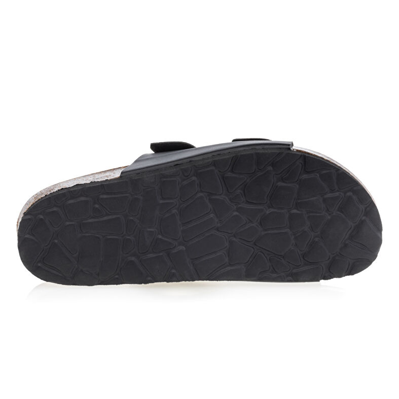 Sandali neri da donna / Scarpe aperte in punta