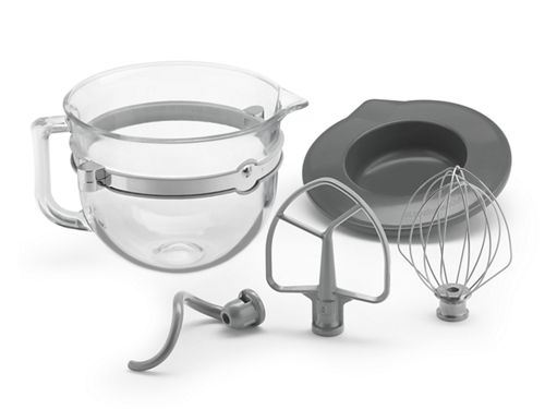Tarvitsetpa sitten 13 tusinaa keksiä koulun leivonnaisten myyntiin tai silputtua kanaa taco-tiistaihin ystävien ja perheen kanssa, KitchenAid® Professional 6500 Design® Series 6 -kulhollisen yleiskoneen kapasiteetti on täydellinen.