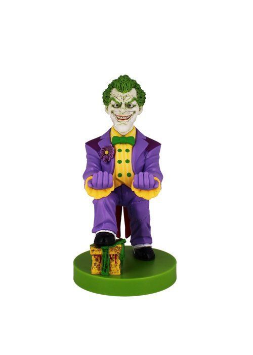 Accessory - Exquisite Gaming - Joker Figurine - Charger for PS4/Xbox Controllers - 2m Micro-USB Cable - Black