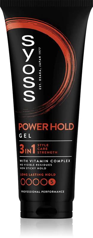 Modelovací gél Syoss Power Hold s veľmi silnou fixáciou