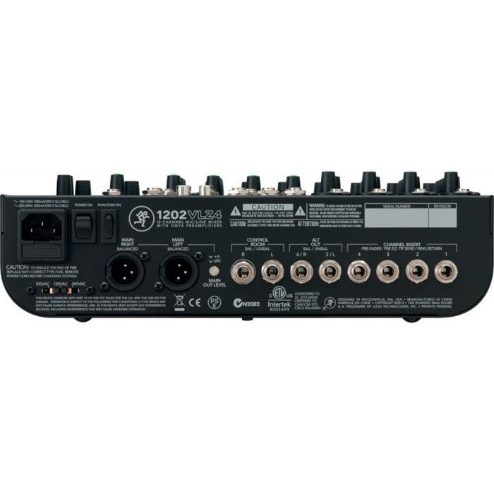 Mesa de mistura analógica Mackie 1202VLZ4