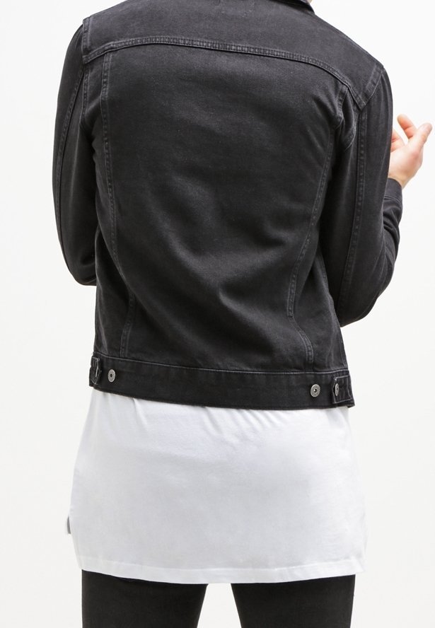 Topman spijkerjas - zwart