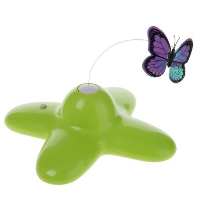 Jouet amusant pour chat papillon