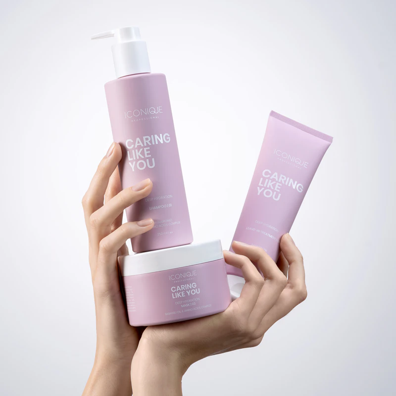 ICONIQUE Professional CARING LIKE YOU Tiefenpflege-Set für trockenes und geschädigtes Haar