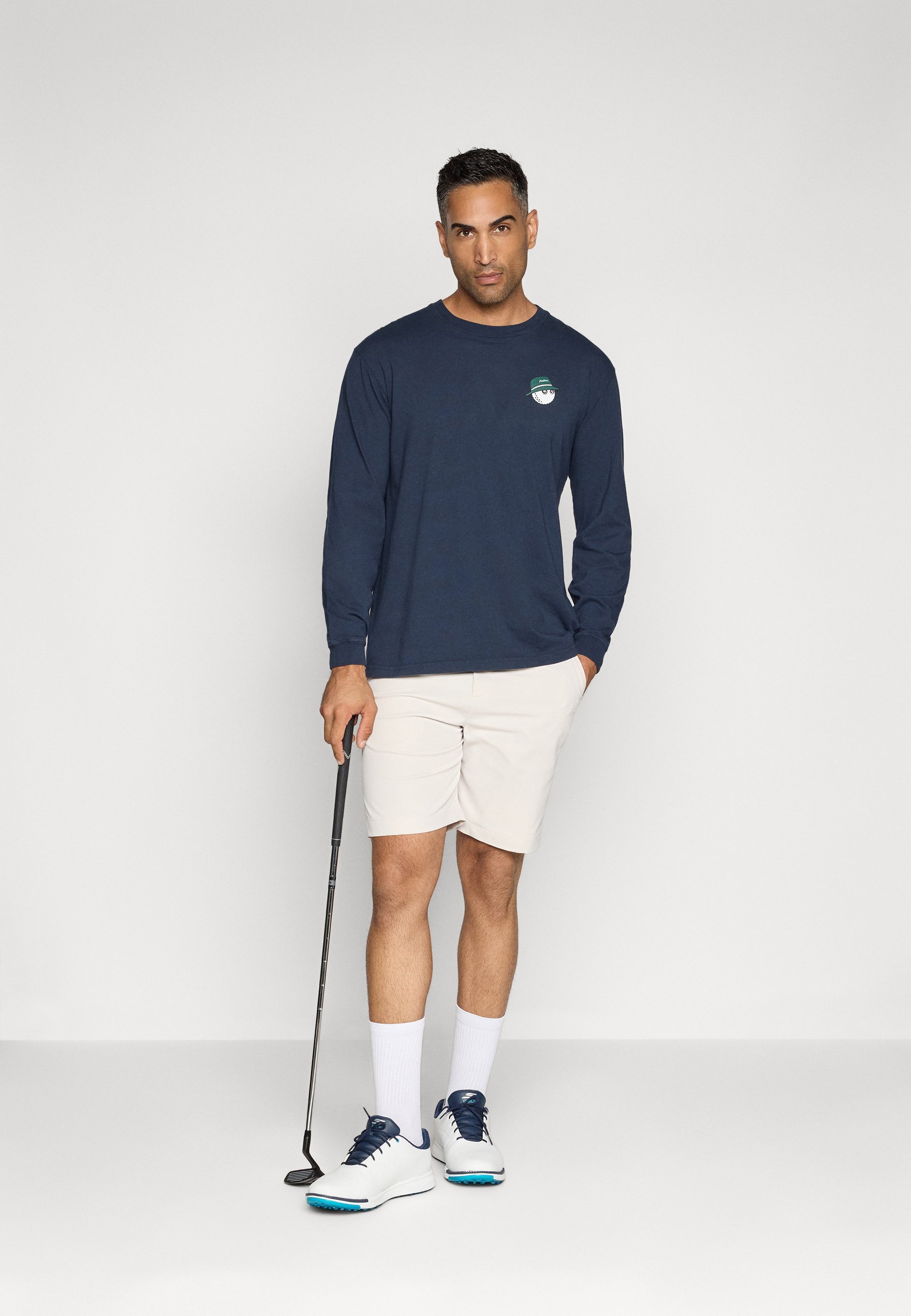 T-shirt Malbon GORSE COOPER - Maglia a maniche lunghe - blu navy