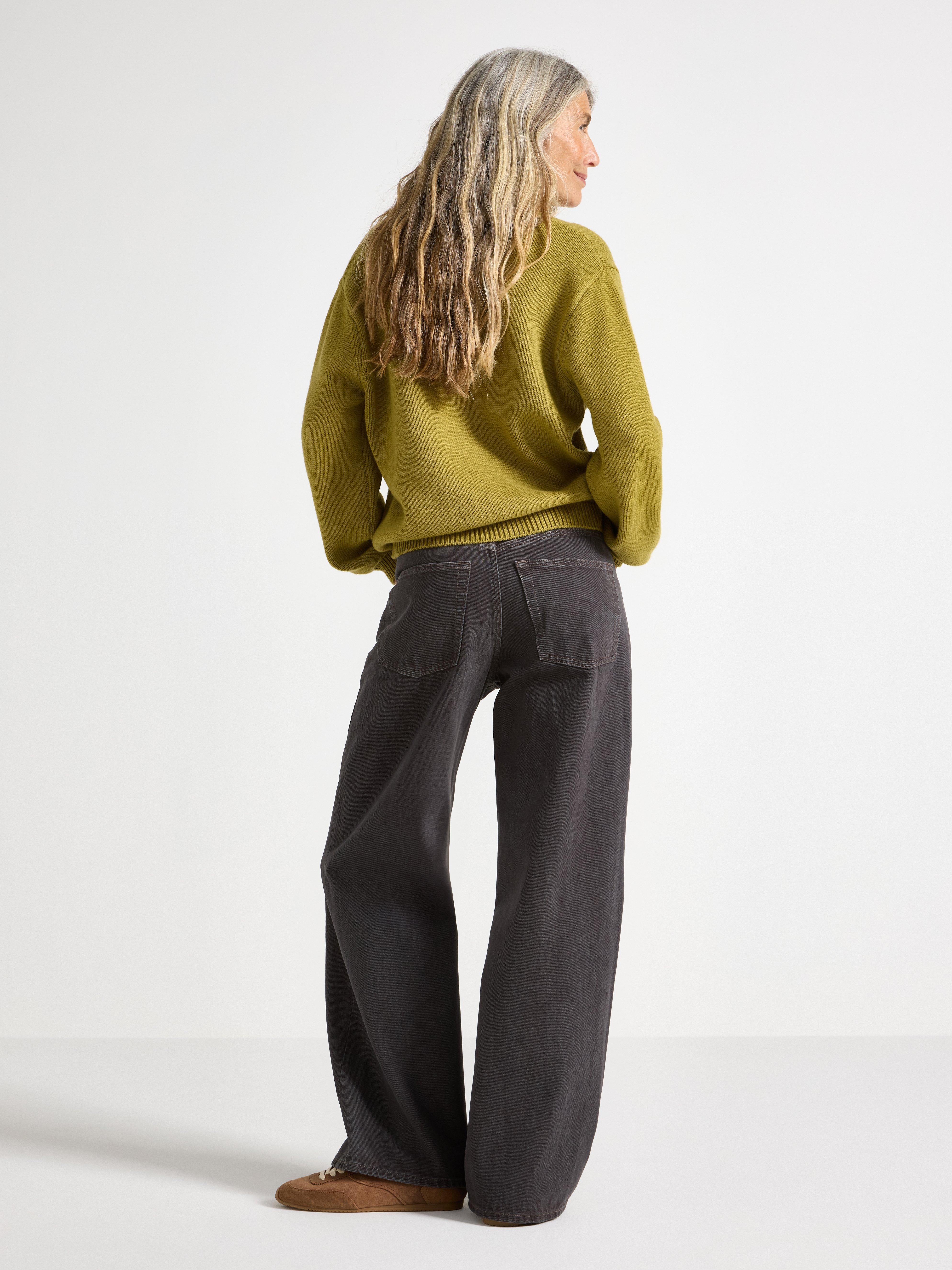 WIDE Peggy  jeans med medelhög midja grey