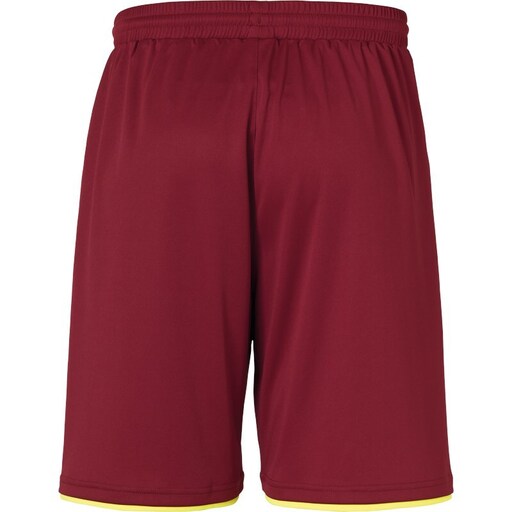 Club Shorts Burdeos/amarillo Fluor Uhlsport
