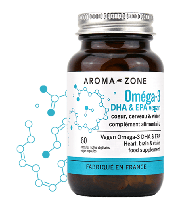 Oméga-3 Vegan - 60 capsules - Complément alimentaire