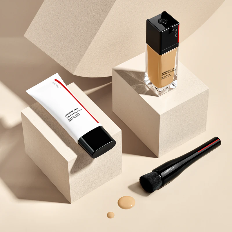 Shiseido Synchro Skin Soft Blurring Primer, base de maquiagem matificante.