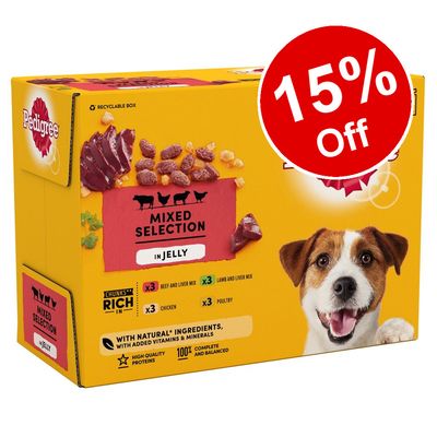 Hrană umedă pentru câini Pedigree – 15% reducere!*