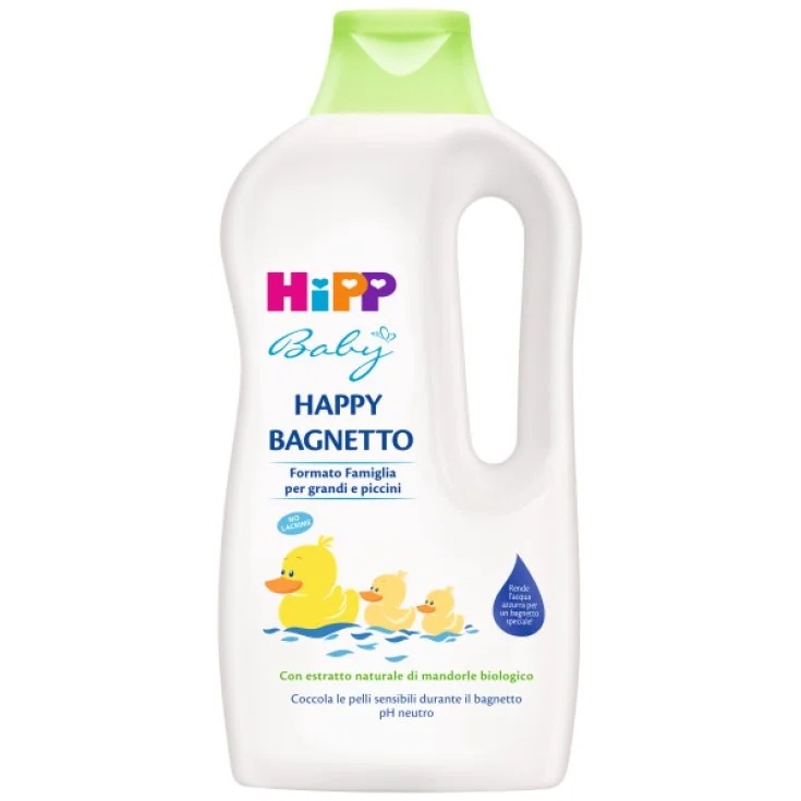 Gel bain HIPP Baby Care Happy Bath, format familial amusant 1000 ml