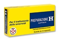 GSK Preparation H zetpillen 23 mg 12 zetpillen Behandeling van aambeien