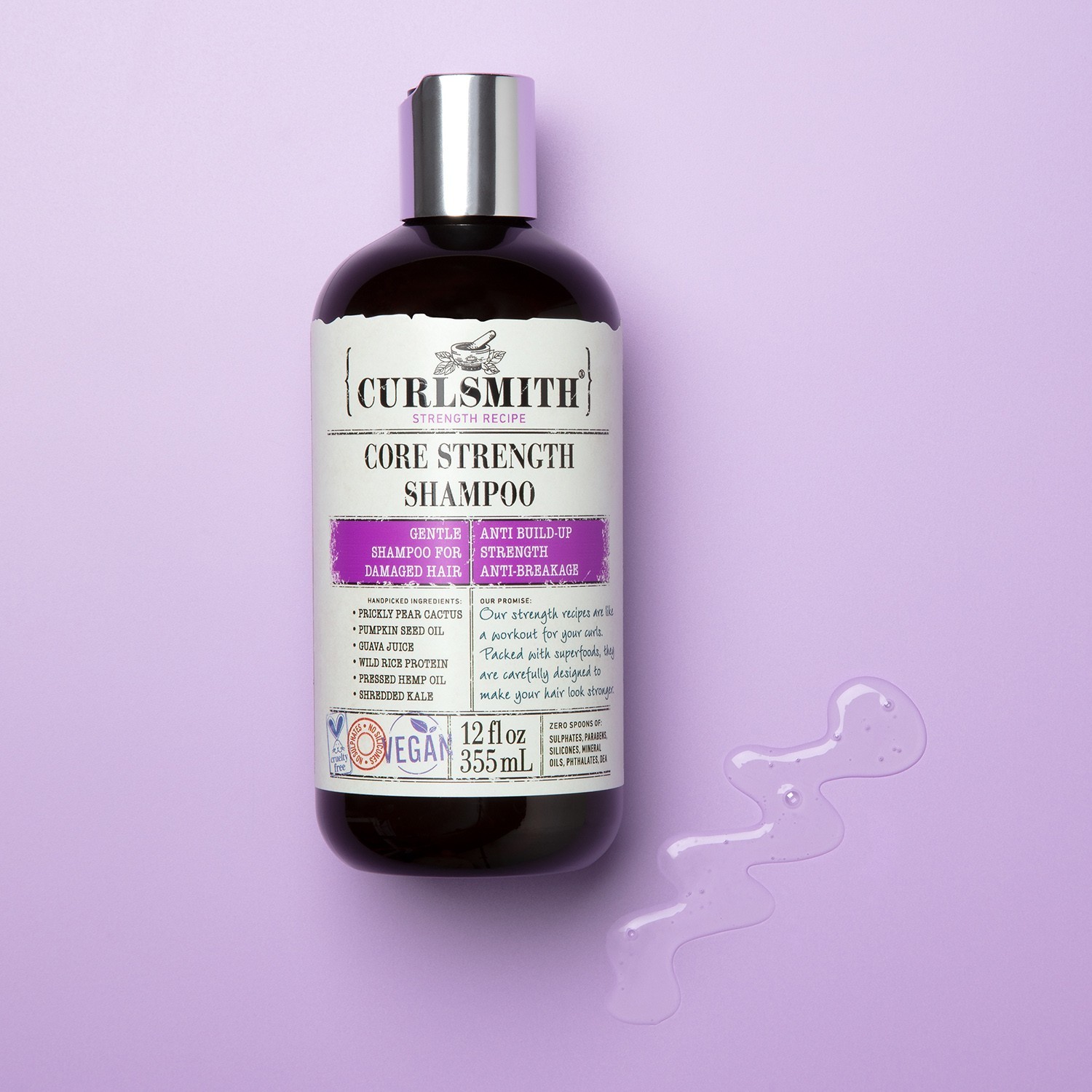 Curlsmith Haarshampoo Core Strength - 355 ml
