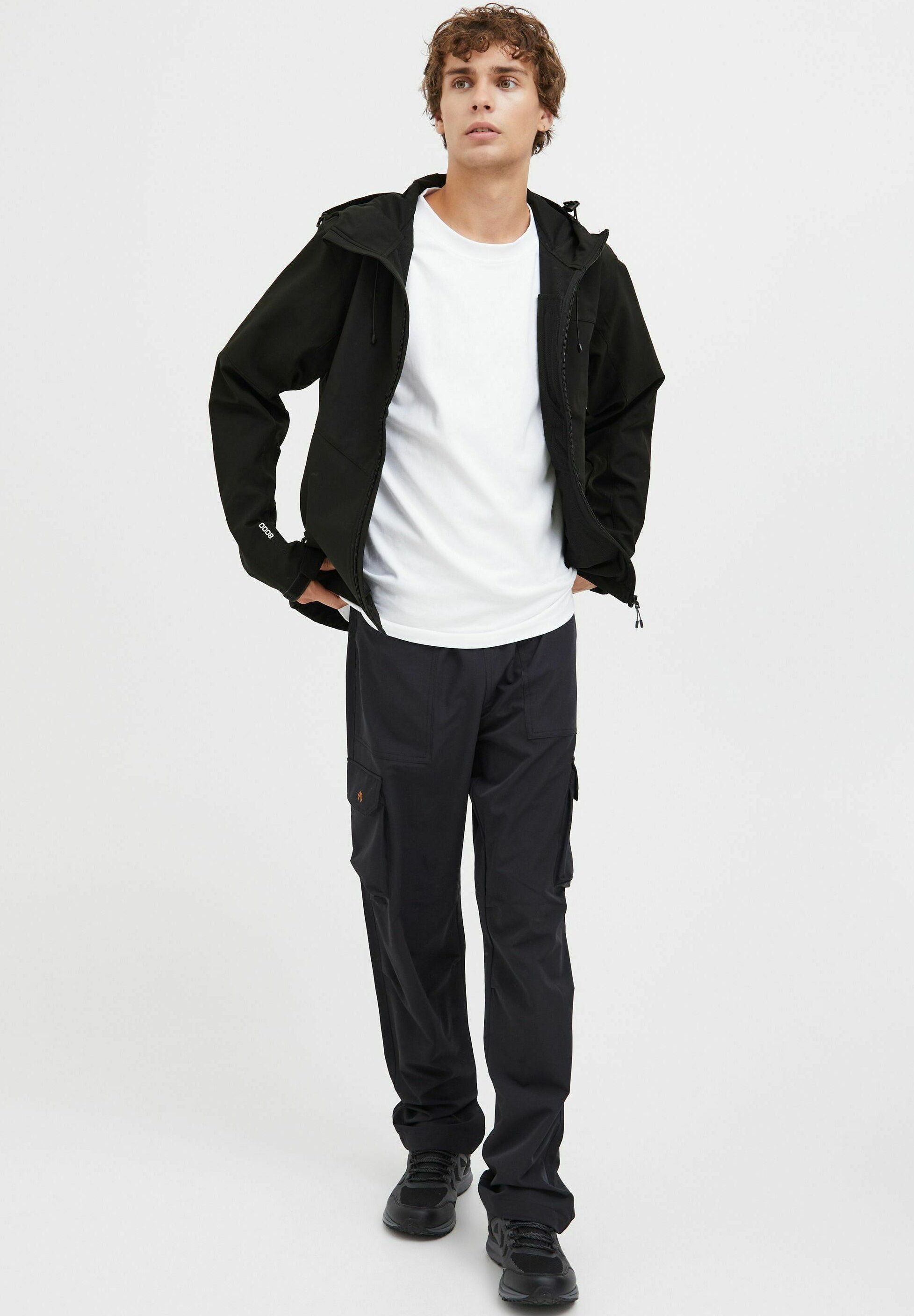 Veste d'extérieur North Bend NBRODY M W-PRO 8000 avec revêtement imperméable - noire