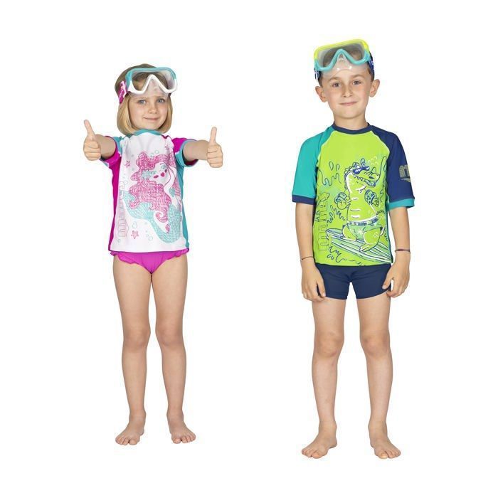 Rashguard Shield Kid - MARES - 412464 - Rose - Manches courtes - Respirant