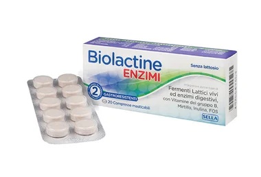 BIOLACTINE Biolactine Nuevos Fermentos Lácticos Complemento Dietético 20 comprimidos