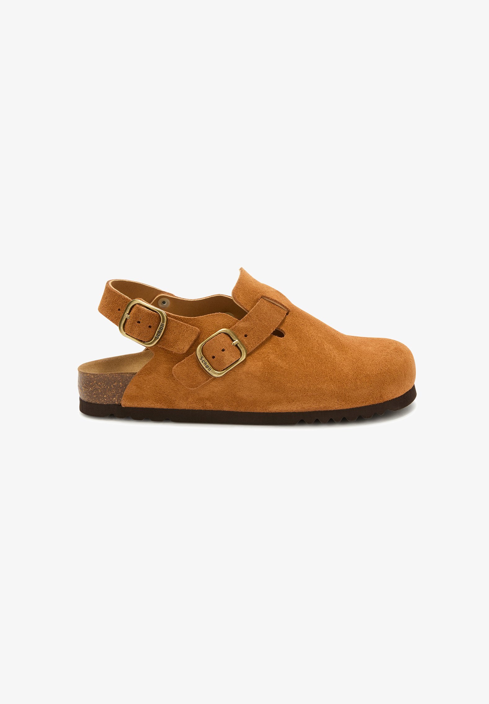 Scholl Mules - cognac