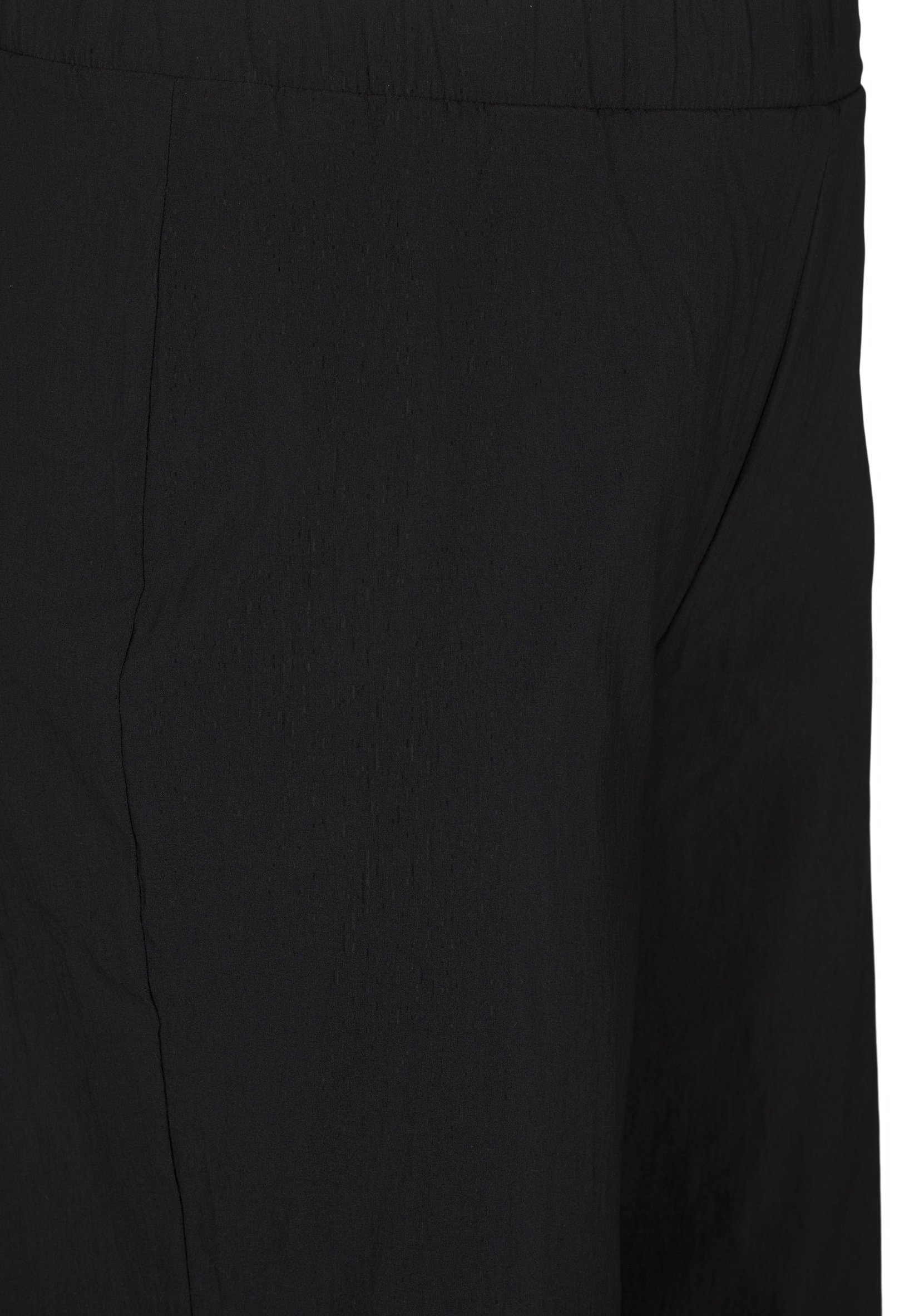 Pantalon Zizzi à taille élastique - noir