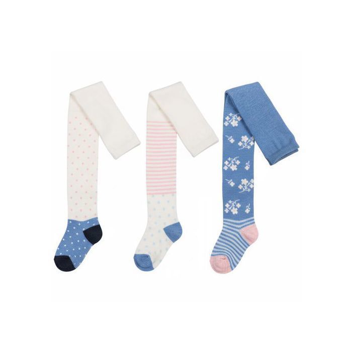 Conjunto de 3 pares de medias para niñas, medias suaves y cómodas para niñas, talla de invierno 2-3 años.