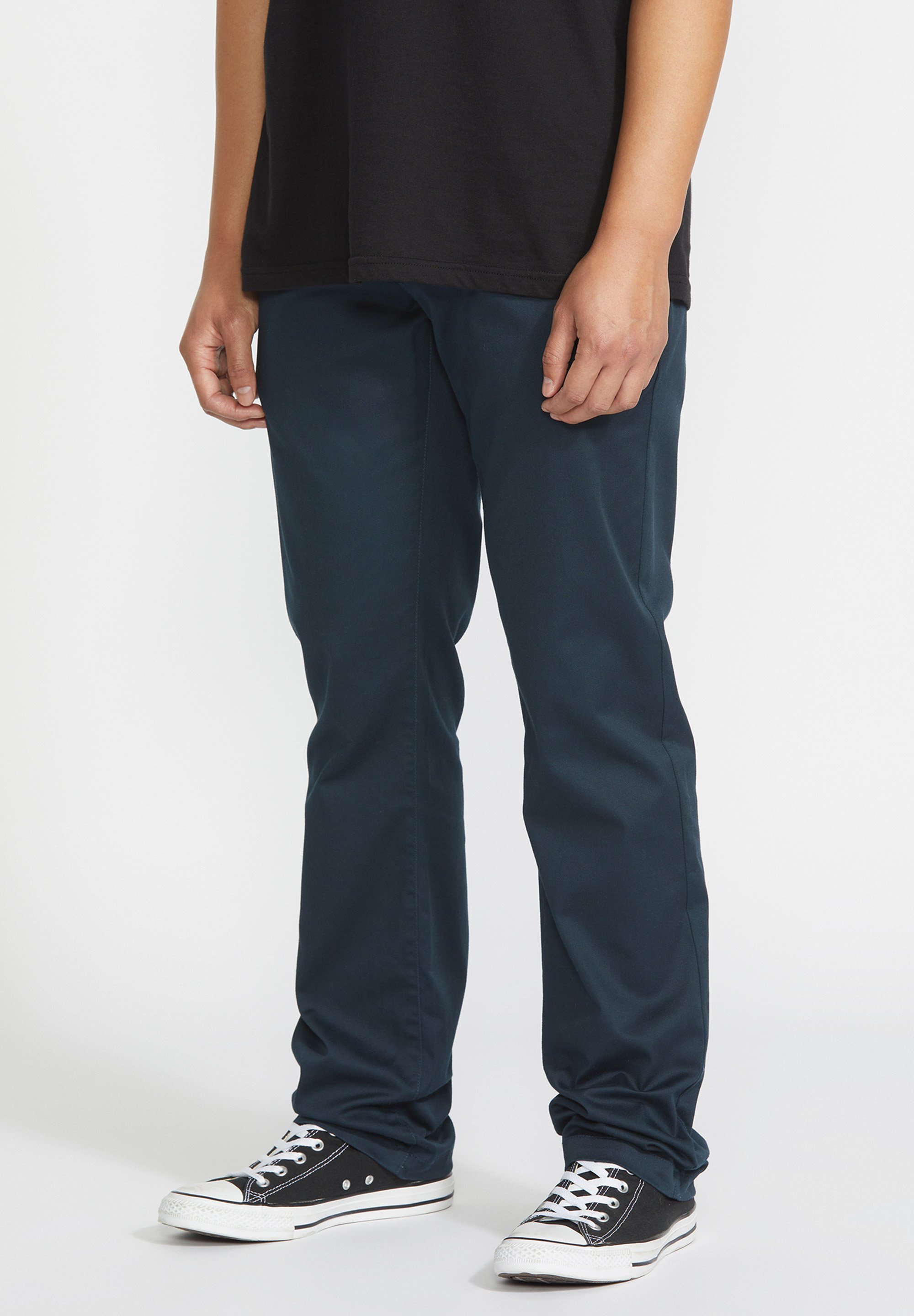 Volcom FRICKIN MODERN STREET - Chino's - donkerblauw