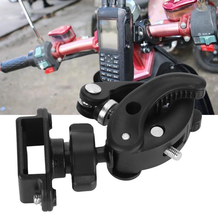 OMABETA Support de vélo Talkie Walkie Mot à vélo de vélo Talkie Walkie Mot à vélo de vélos à main réglable pour la radio à deux