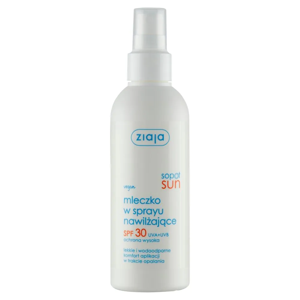 Ziaja Sopot Sun Mleczko Nawilżające w Sprayu SPF 30