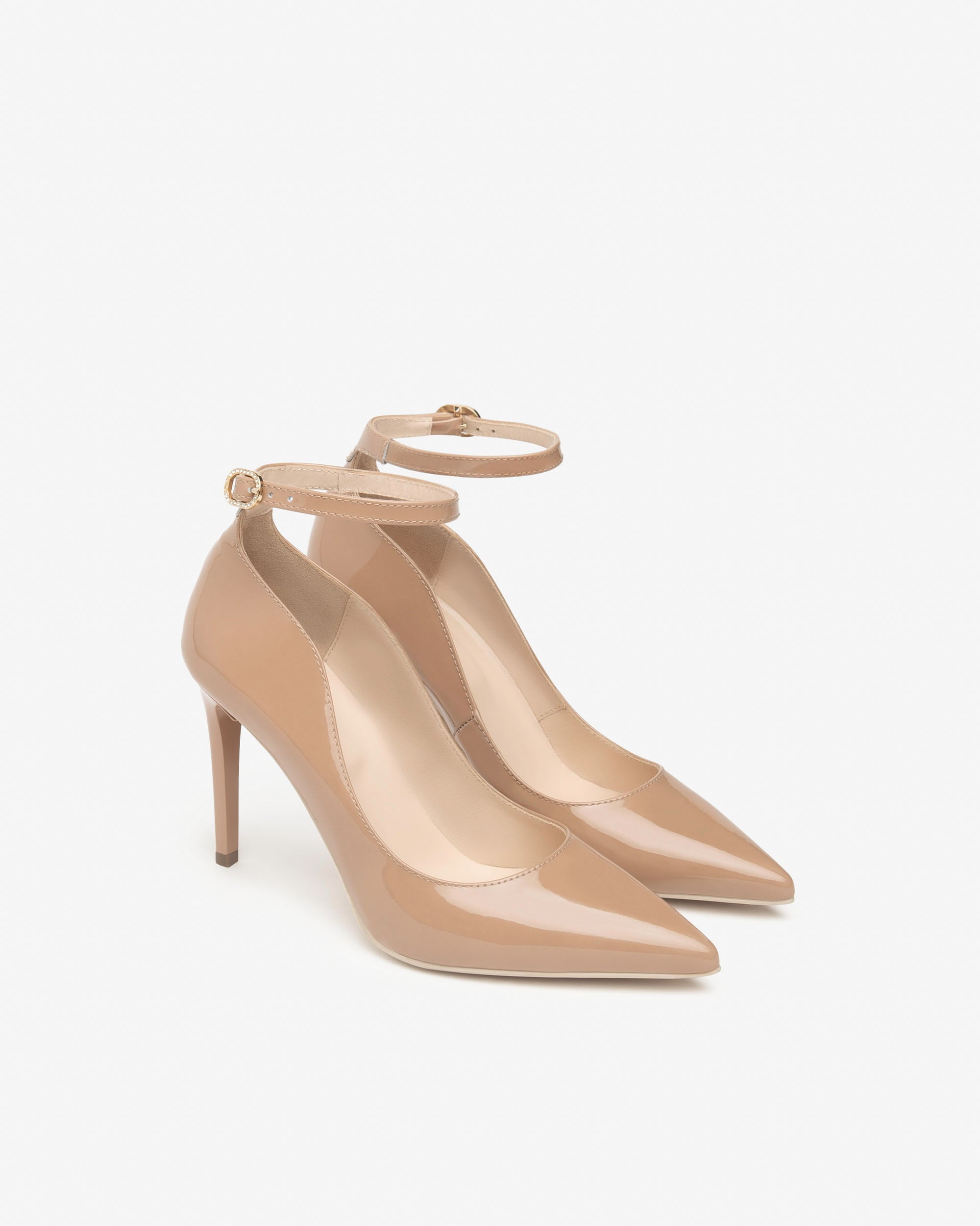  Escarpins en cuir verni pour femmes