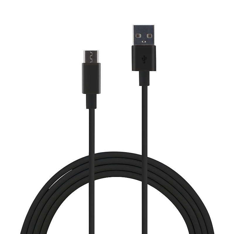 Aria opladningskabel 2 m USB til micro-USB stof