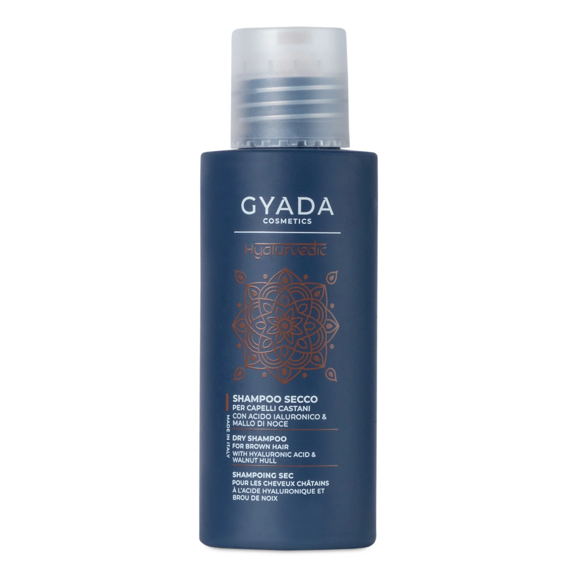 Hyalurvedic Shampoo Secco Capelli Castani - Shampoo Secco