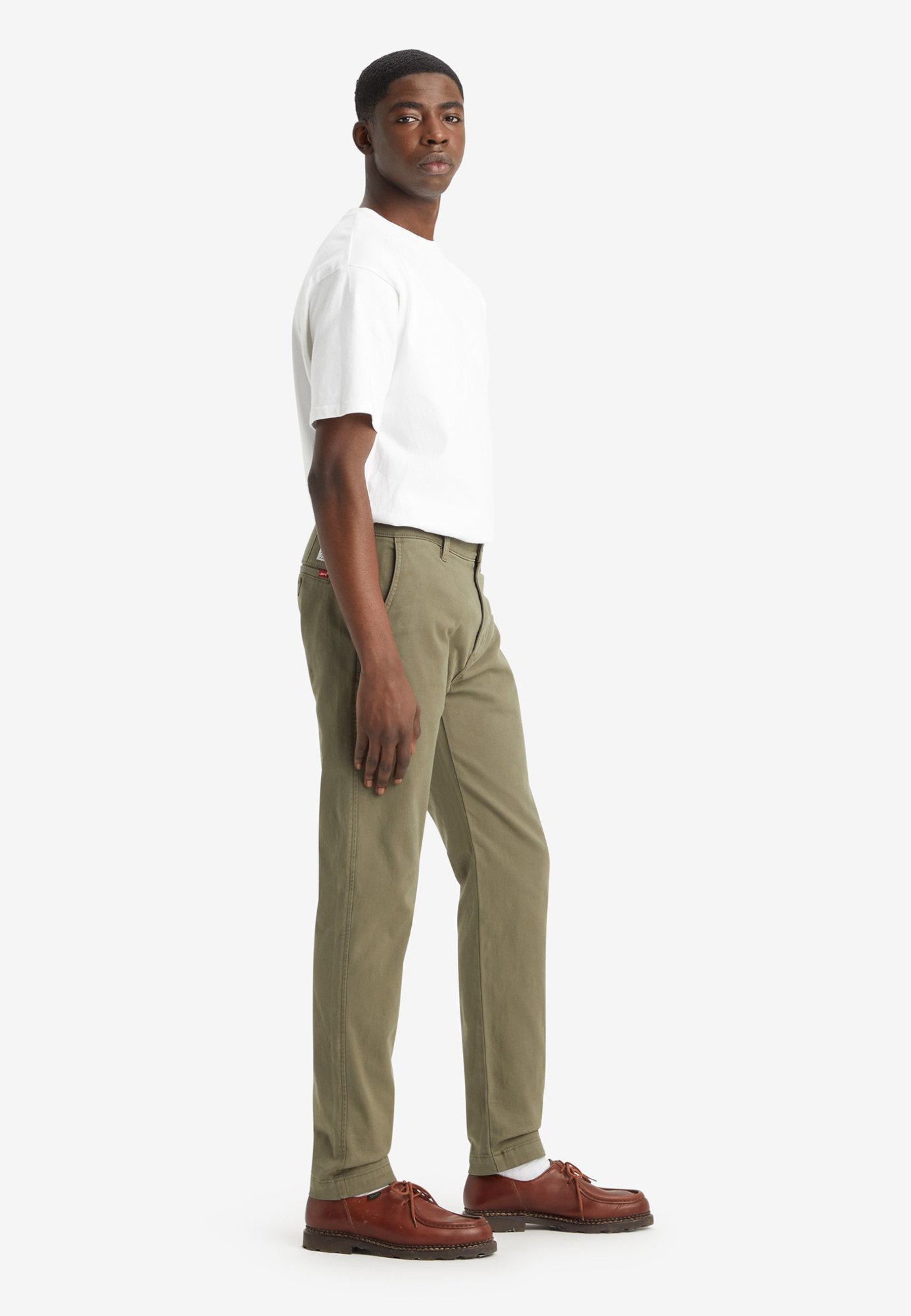Pantaloni chino slim affusolati Levi's® XX - Chinos - bunker olive shady