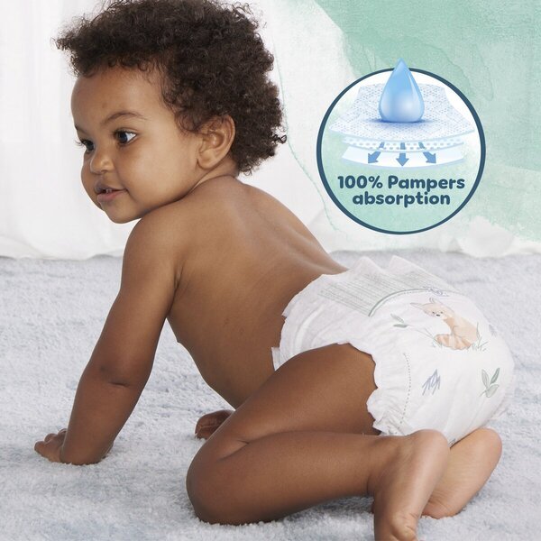 Pampers Harmonie plenice velikost 4<br>Velikost 4 (9–14 kg), 22 kosov
