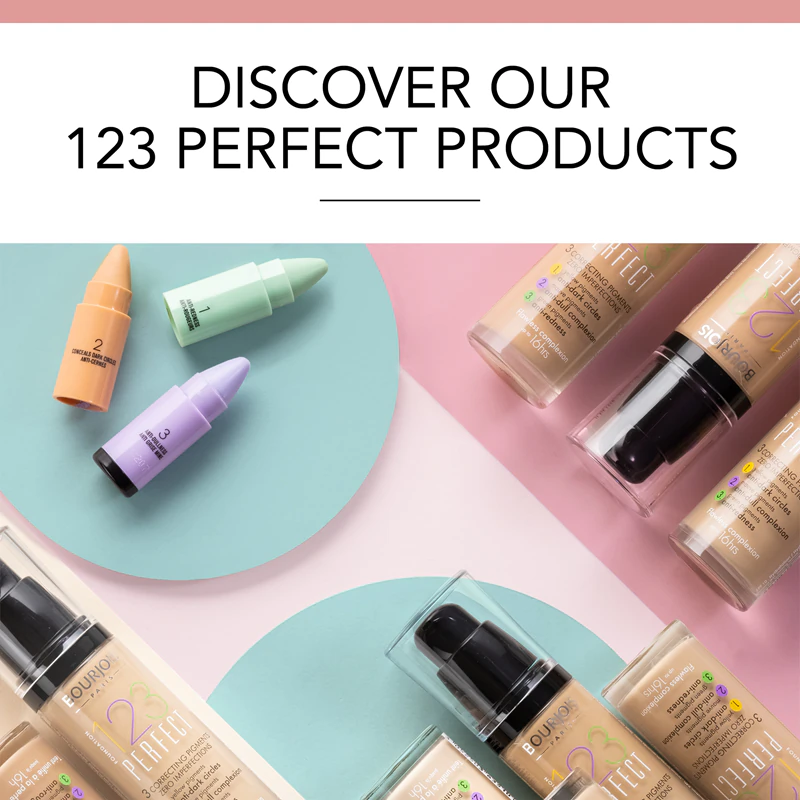 Base líquida Bourjois 123 Perfect para um look perfeito