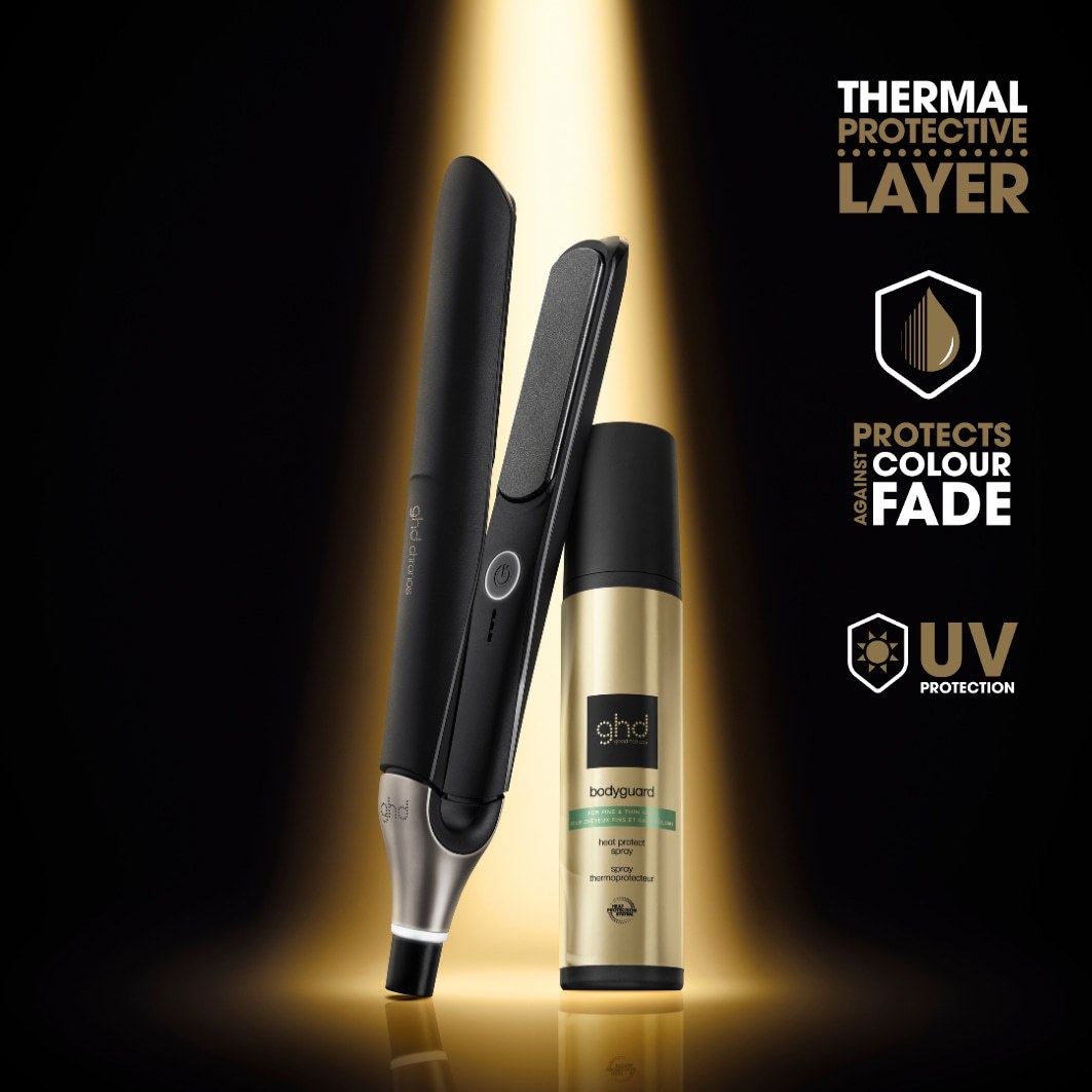 ghd Bodyguard sprej za zaštitu od topline za tanku i rijetku kosu – 120 ml