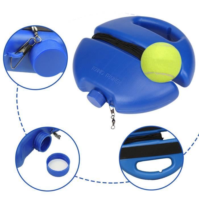 Enkele tennistrainer - Complete tennisbalset met lange kabel