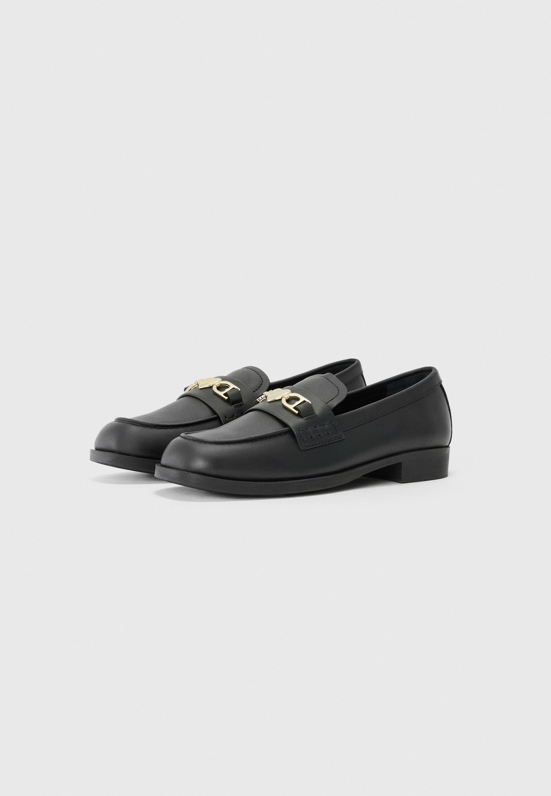 Love Moschino LOVELY COLLEGE - Instappers - zwart