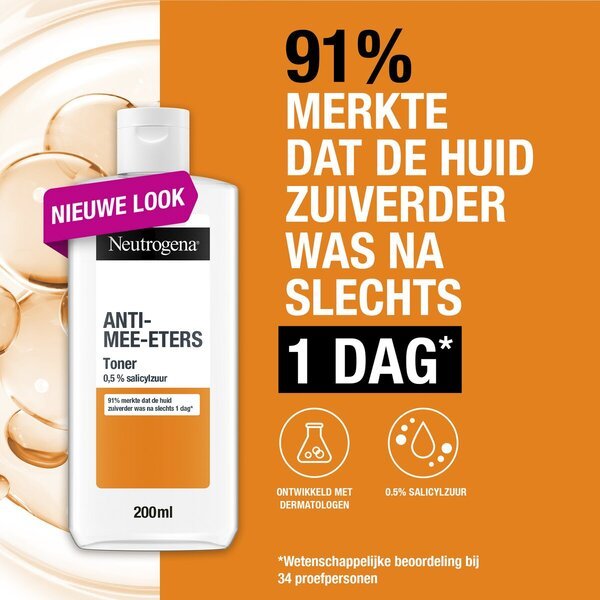 Neutrogena čistiace tonikum proti čiernym bodkám<br>200ml - Nečistá pleť, čierne bodky