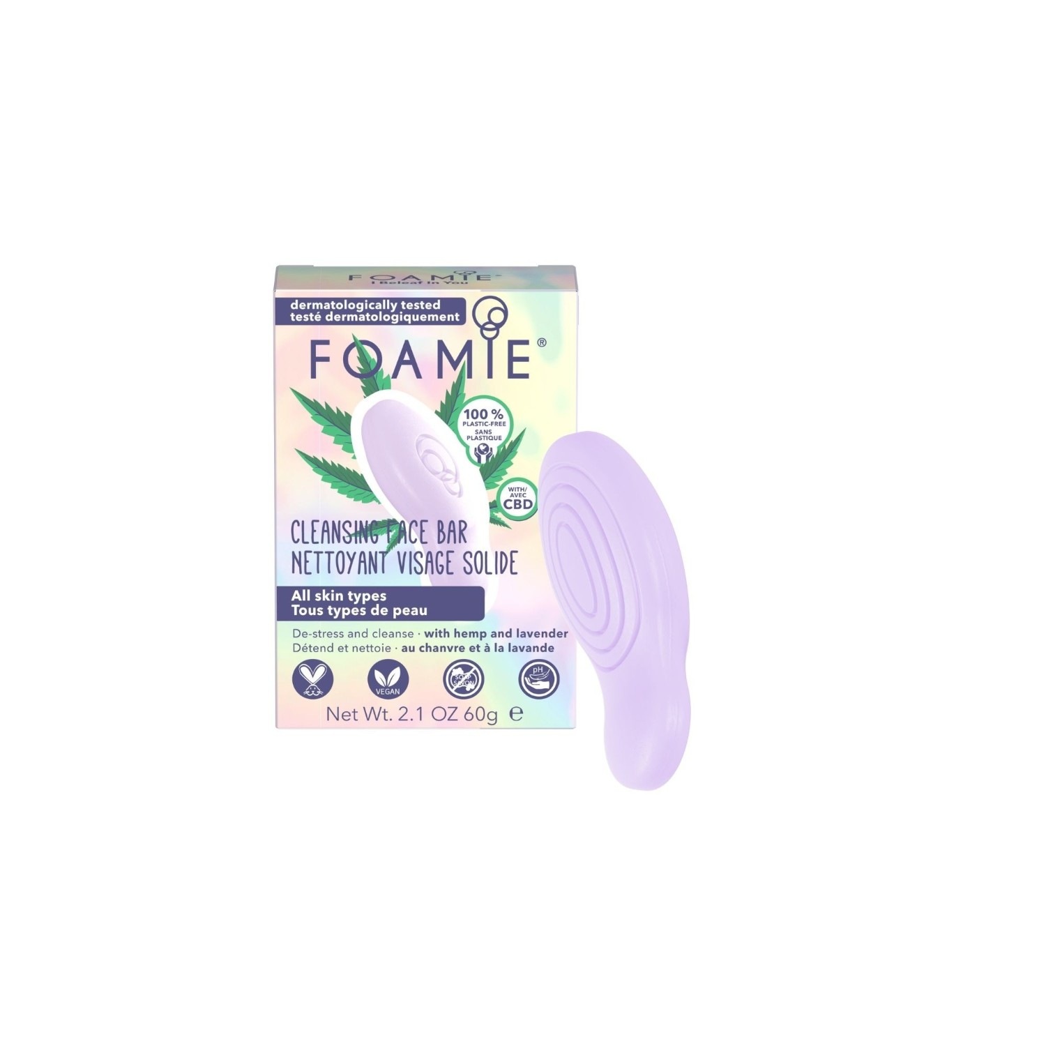 FOAMIE Face bar I Beleaf in you