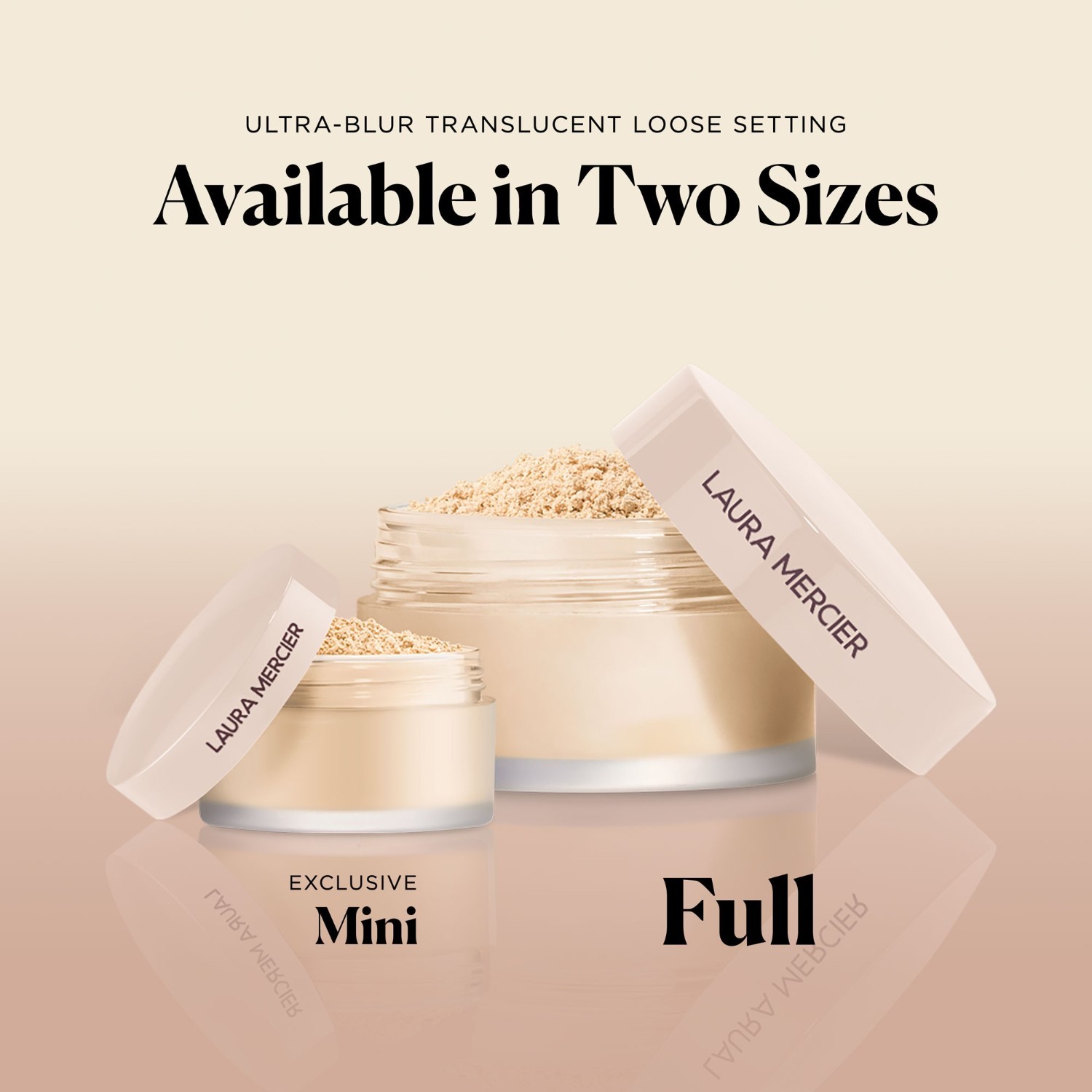Laura Mercier puder za fiksiranje tena, puder u prahu Ultra Blur Mini - 6 g