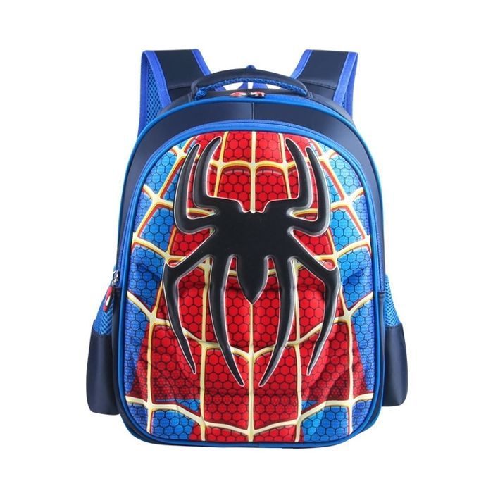Mochila escolar infantil, ideal para niños de diferentes edades, cómoda y versátil, 30 x 18 x 36 cm.