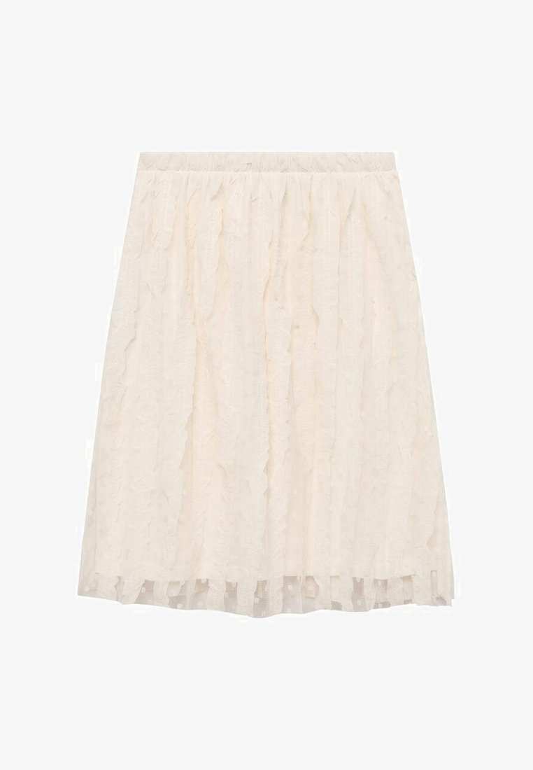 Mini-jupe Mango Kids - blanc cassé