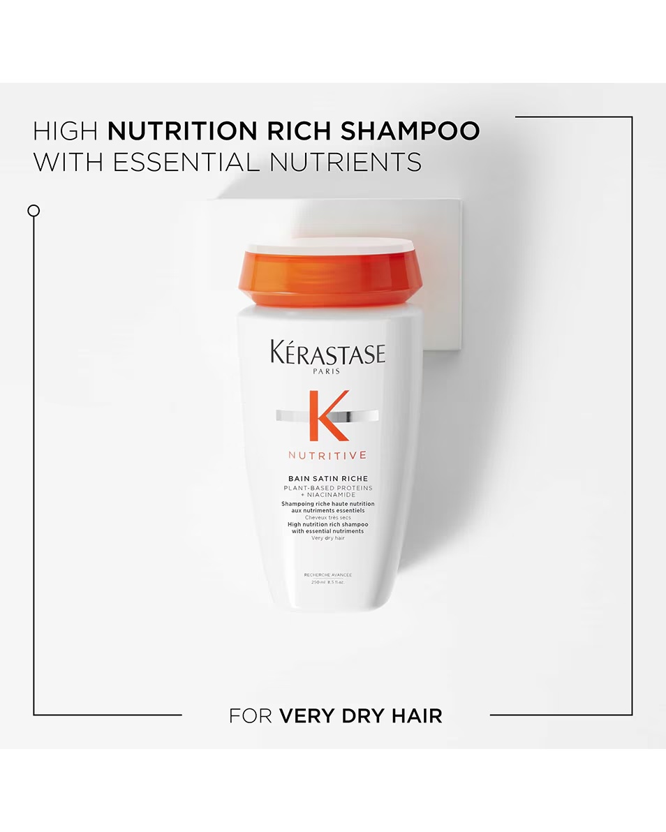 KÉRASTASE NUTRITIVE BAIN SATIN RICHE VISOKO HRANJIVI ŠAMPON ZA VRLO SUHU KOSU