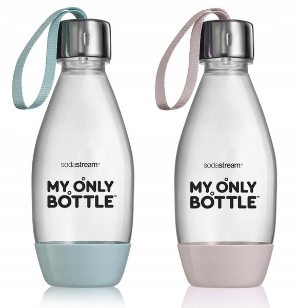 SodaStream Butelka MOB x2 0,5L ZESTAW róż mięta