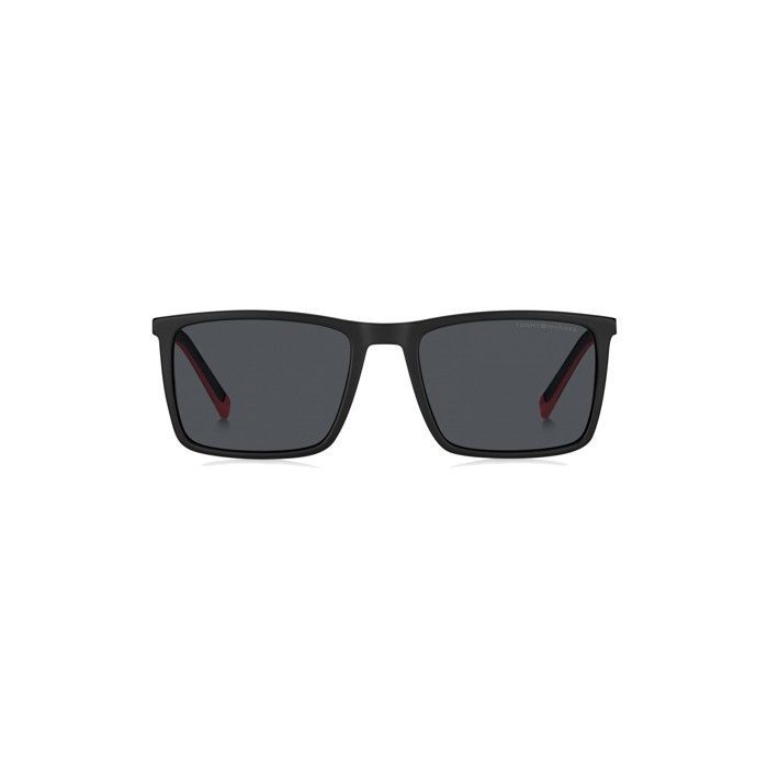 Tommy Hilfiger TH 2077/S 55/19/145 MATTE BLACK/GREY acetate sunglasses for men TH 2077/S