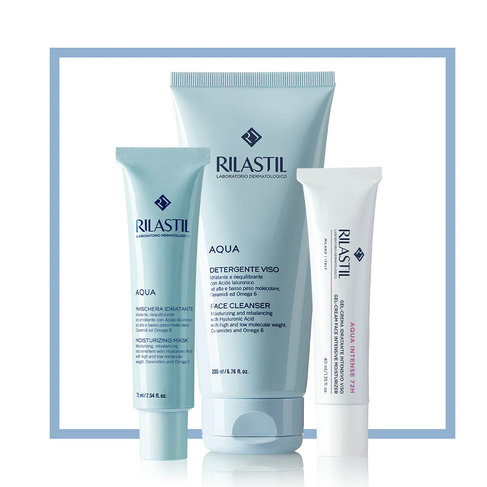 Aqua Maschera viso - Esfoliante Idratante viso