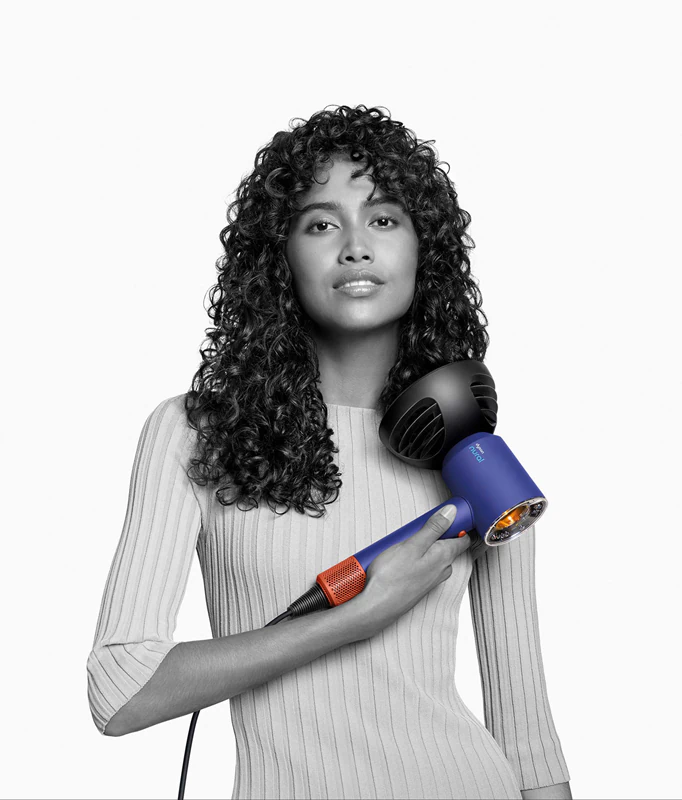 Dyson Supersonic™ Nural HD16 föhn in Vinca blauw/topaas