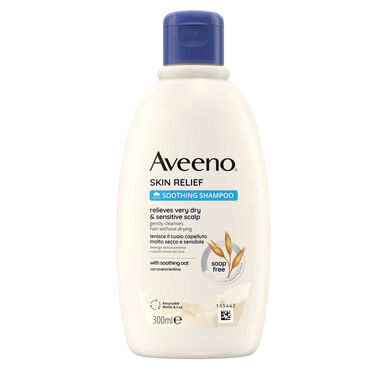 Aveeno Skin Relief nyugtató sampon száraz és érzékeny fejbőrre 300ml